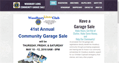 Desktop Screenshot of lionsgaragesale.org